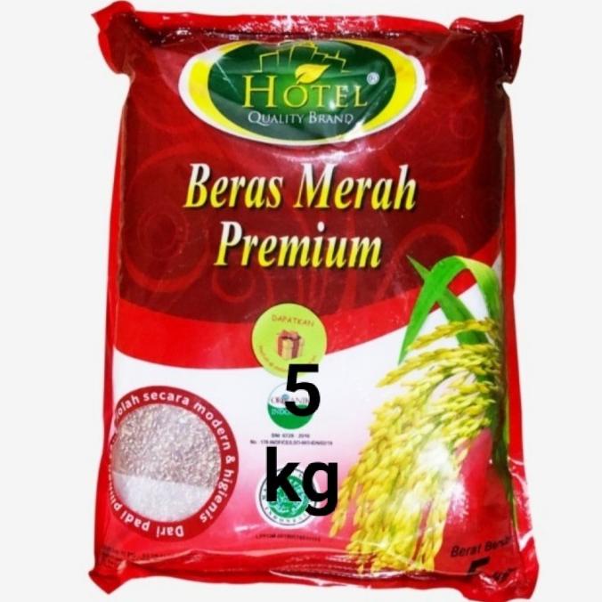 

Ready oke] Beras Merah Organik 5 kg Hotel