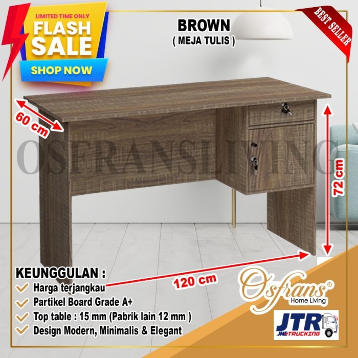 Meja Tulis Meja Kerja Meja Kantor Setengah Biro Olympic [ Osfrans ]