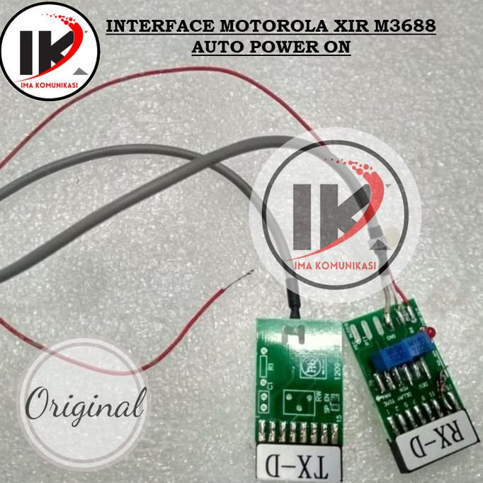 Interfice Repeater Motorola XIR M3688 auto power ON