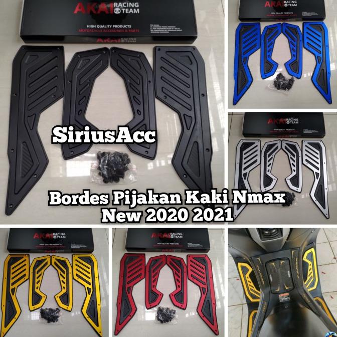 Bordes Pijakan Kaki Nmax New 2020 Nmax New 2021 Plat Bordes Nmax New