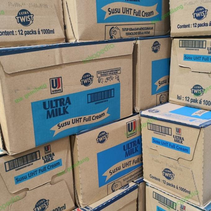 

Ultra susu uht 1 liter karton ---NEW---