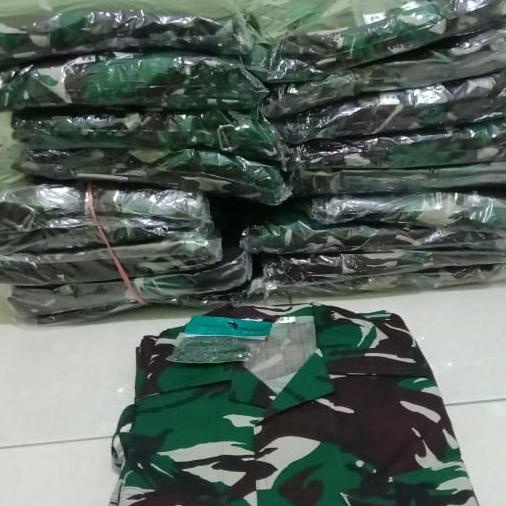 Baju pdl loreng TNI AD jatah terbaru 2020