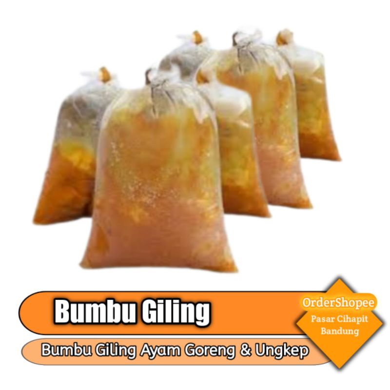 

Bumbu Giling Ayam Goreng Ungkep Praktis ✓