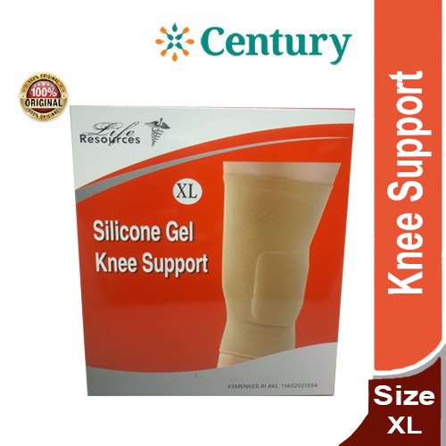 LIFE RESOURCES SILICONE GEL KNEE XL / ALAT KESEHATAN