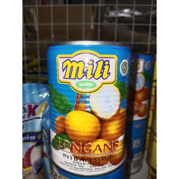 

Mili longan buah kaleng 565gr