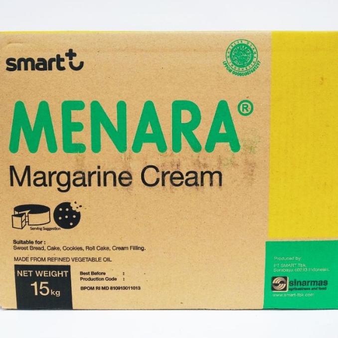 

Margarine Menara krim 15kg Kartonan ---NEW---