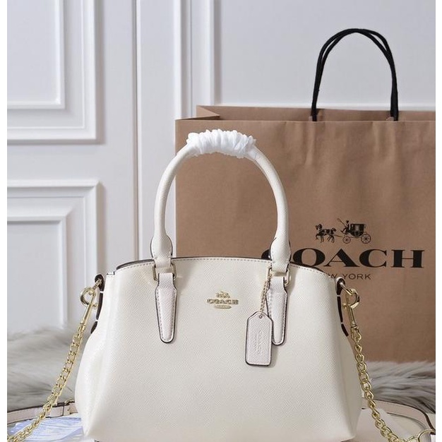 Coach Mini Sage Carryall Handbag Purse Shoulder Bag 100% Original