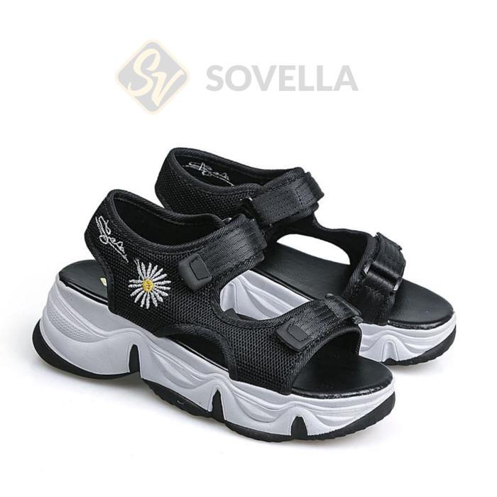 Terlaris Sovella Seojin Sepatu Sandal Tali Sendal Wanita Import