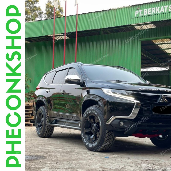 OVER FENDER PAJERO SPORT 2017-2020 ROCKFORD FOSGATE