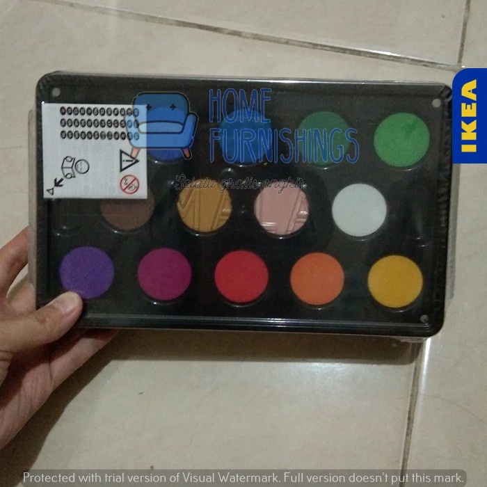 

Mal4 Cat Air Dg Wadah Plastik 14 Warna Melukis Dirumah Aja Free 2 Kuas