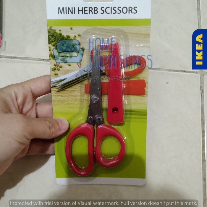 

Mini Herb Scissors Gunting Sayur Dgn 3 Mata Gunting Nori Daun Bawang