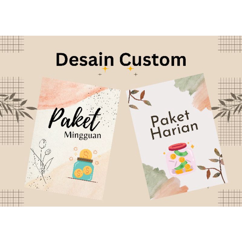 

DESAIN TABUNGAN PAKET