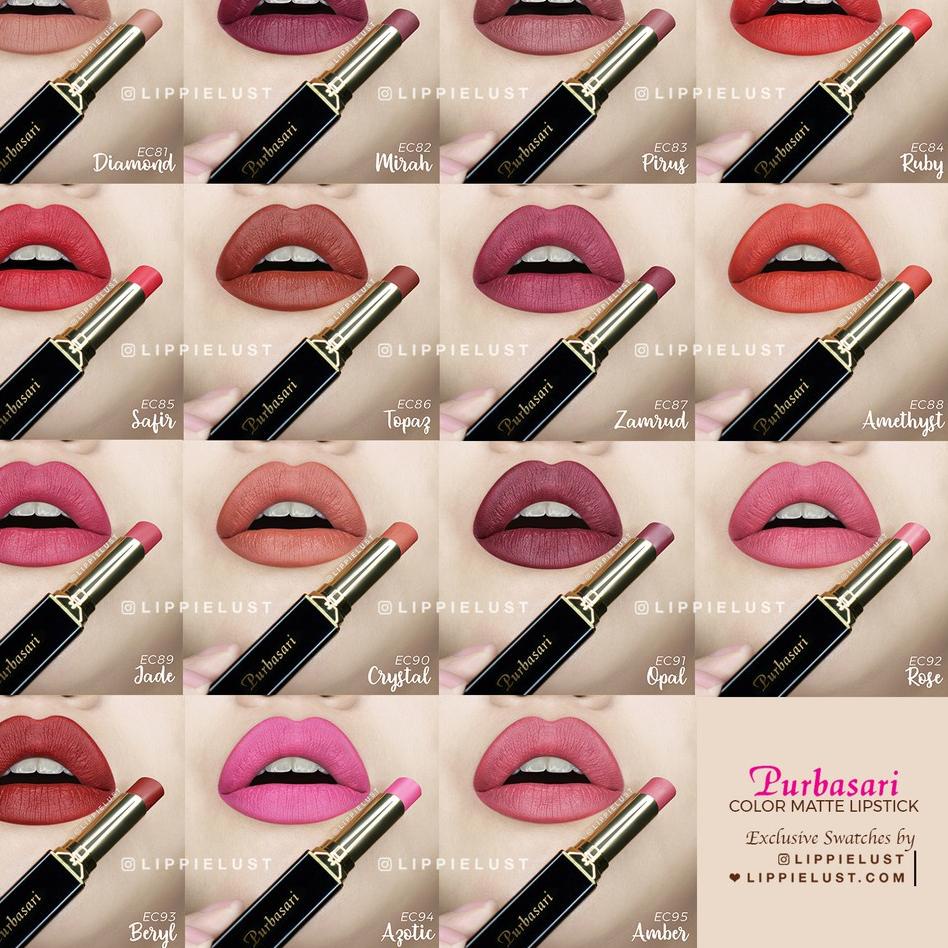 Hanya untuk anda f4F9r Purbasari Lipstik Color Matte 81 - 95
