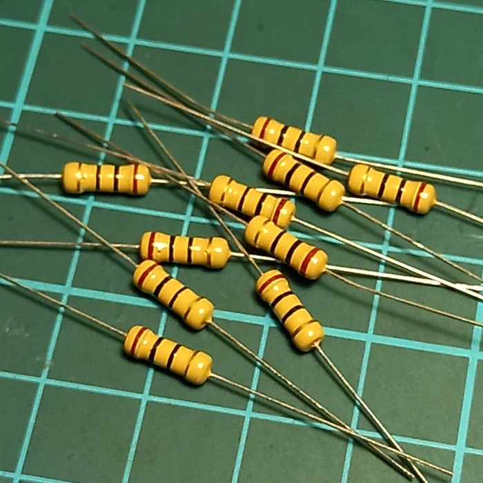 Kr04313 Resistor 10 Ohm +/-5% 1/2 Watt (10Pcs)