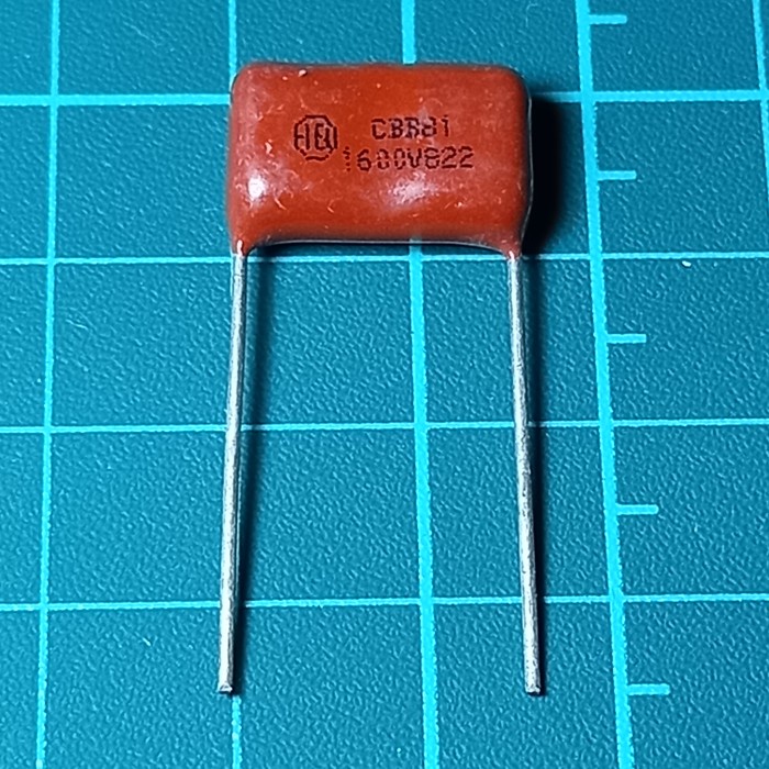 Kapasitor Milar 822 8.2Nf 1600V Mylar Capacitor Kr04384