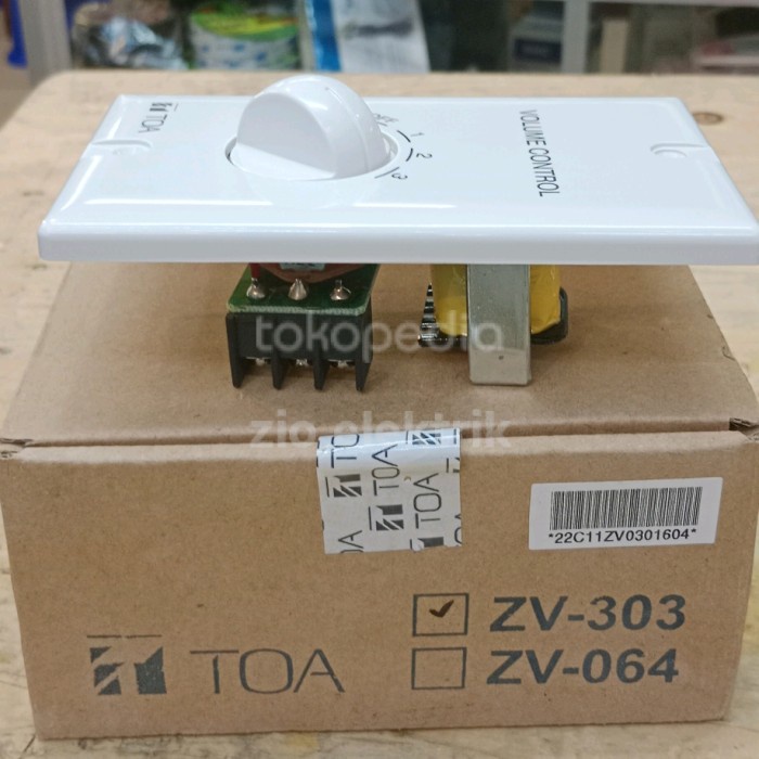 Terlaris Toa Zv-303 30W (Volume Control/Attenuator/Zv 303