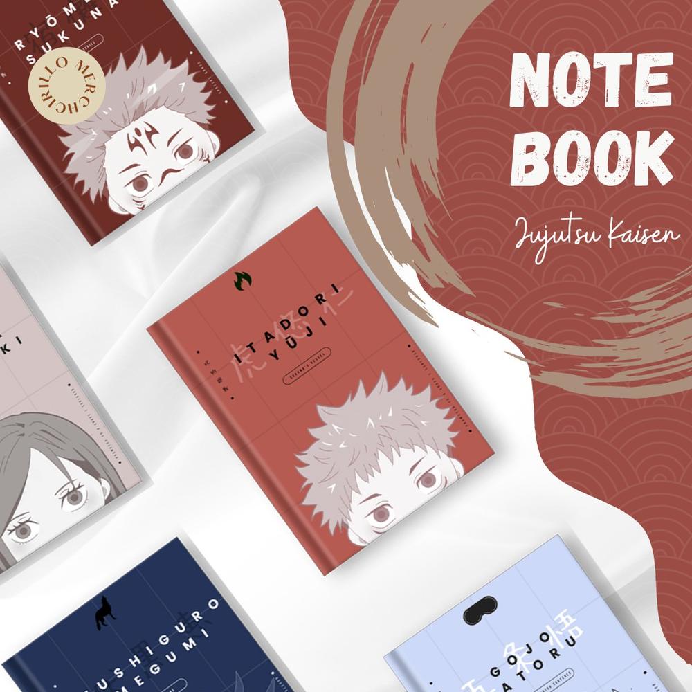 

NOTEBOOK JUJUTSU KAISEN: PRESS VERSION .