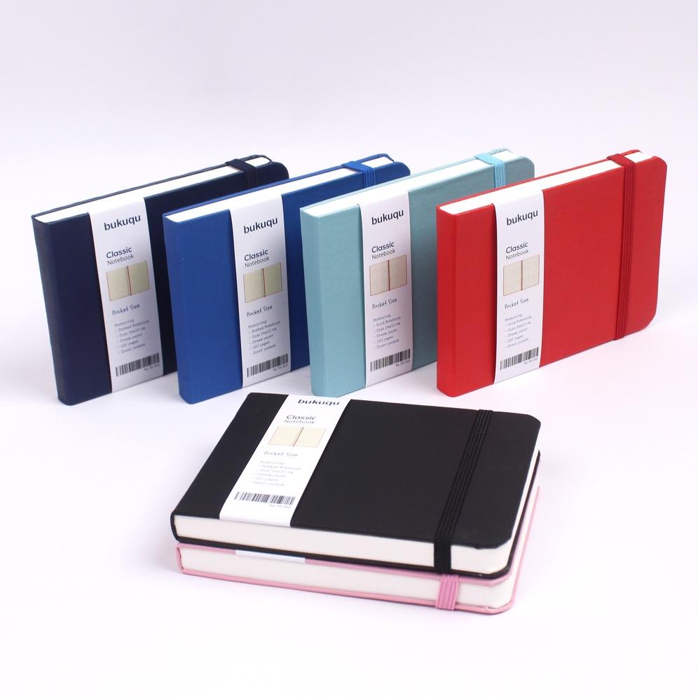 

BUKUQU LANDSCAPE POCKET NOTEBOOK - BUKU SAKU UKURAN A6 - MINI NOTEBOOK CLASSIC .