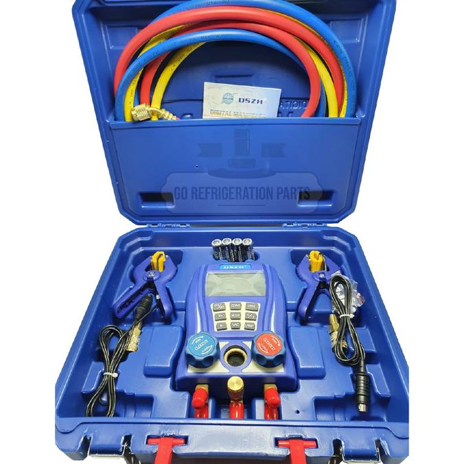 ~@~@~@~@] DIGITAL TESTING MANIFOLD VACUUM DAN FREON DSZH WK-6889L ORIGINAL