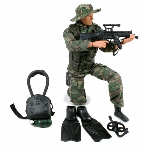Diskon Spesial World Peacekeeper 12-Inch Action Figure Set - Navy Seal Special Ops By Terlaris