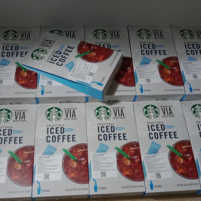 

Discount Starbucks Via Sweetened Ice Coffee / Kopi Sachet Instant /KOPI EUBE/KOPI KAPAL