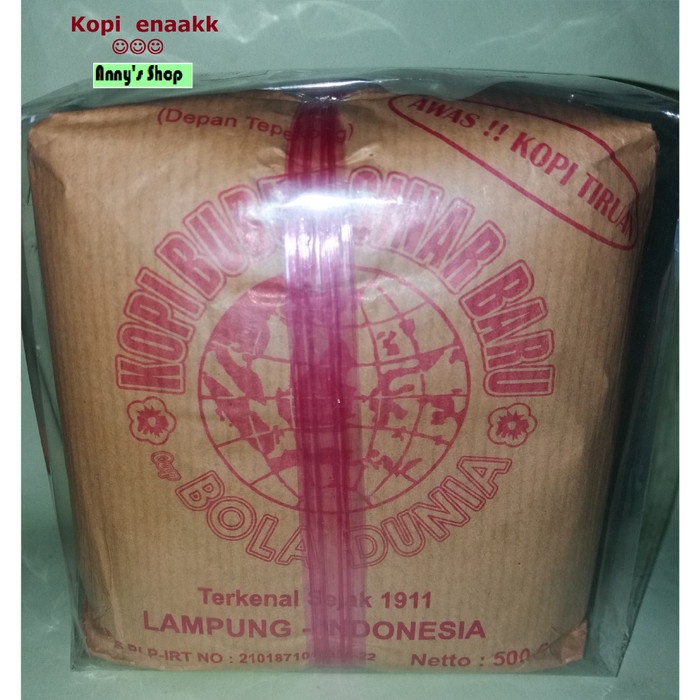 

BAYAR DITEMPAT Kopi Lampung bubuk Sinar Baru Bola Dunia enak 500 gram /KOPI EUBE/KOPI KAPAL