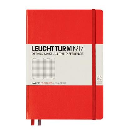 

LEUCHTTURM1917 HARDCOVER MEDIUM DOTTED NOTEBOOK .