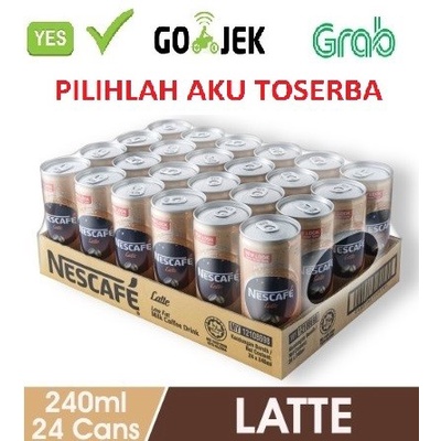

BISA COD Kopi Nescafe Kaleng (Latte) / Nescafe Can (Latte) - 240 ml /KOPI EUBE/KOPI KAPAL