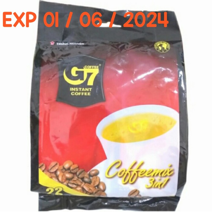 

TERMURAH Vietnam Coffee G7 3in1 COFFEEMIX - Kopi Vietnam G7 COFFEEMIX - 2216g /KOPI EUBE/KOPI KAPAL