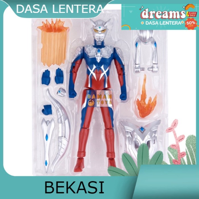 Diskon Spesial S.H.Figure Ultraman Zero Ultimate Armor Set "Ultraman Zero" Shf Terlaris