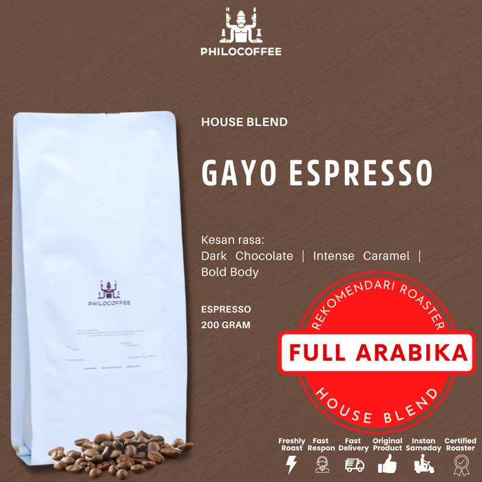 

Discount Biji Kopi Gayo Espresso 200g /KOPI EUBE/KOPI KAPAL API/KOPIBUBUK/KOPI ROBUSTA/KOPI ARABIKA
