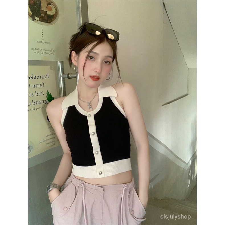 [✅BISA COD] #Sisjuly# Sweater rajutan rajutan lengan panjang berlubang merah muda berongga / pullove