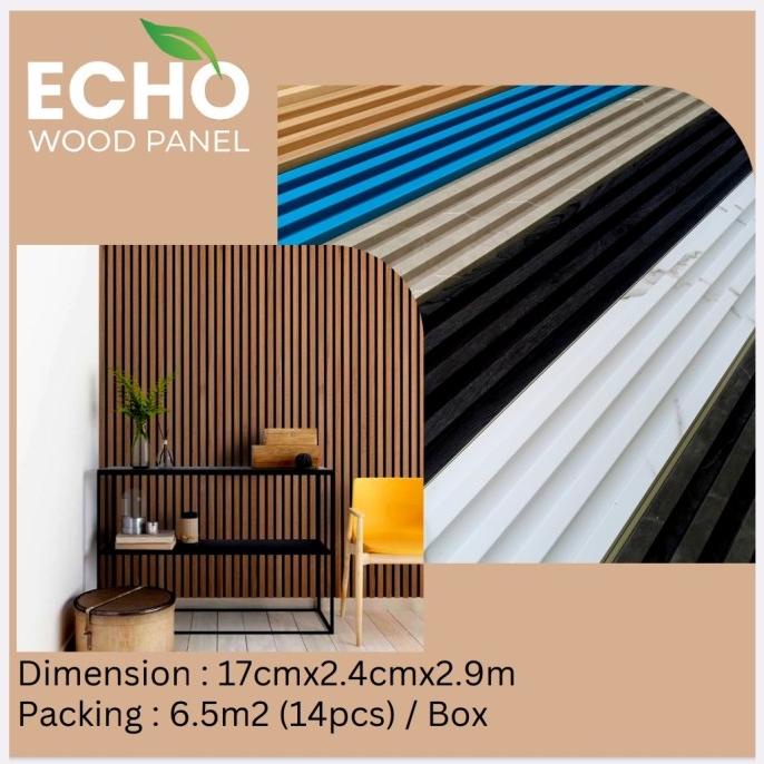 Panel Dinding / Dekorasi Rumah Pvc Wall Panel Minimalis Marmer Kayu Unayy3