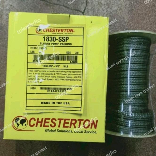 

Gland Packing Chesterton 1830 Ssp 12Mm X 2.5 Kg