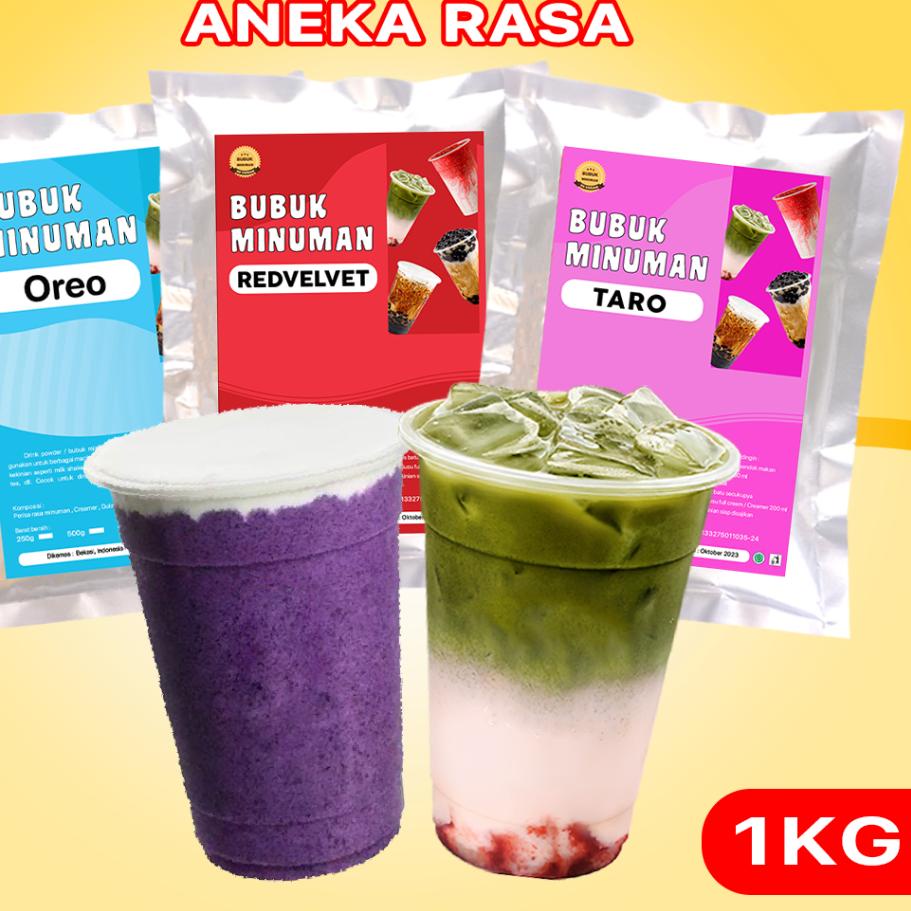 

Promo | TD4 | BUBUK MINUMAN RASA 1KG / SERBUK MINUMAN ANEKA RASA / BUBUK MINUMAN ANEKA RASA 1KG / BUBUK MINUMAN KEKINIAN / BUBUK MINUMAN INSTAN / BUBUK MINUMAN BOBA / DRINK POWDER 1KG