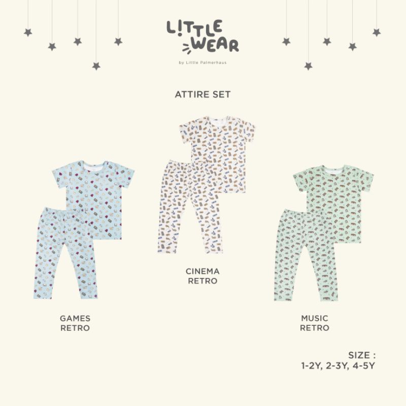 Little Palmerhaus Little Wear Kids Attire Set / Baju Anak