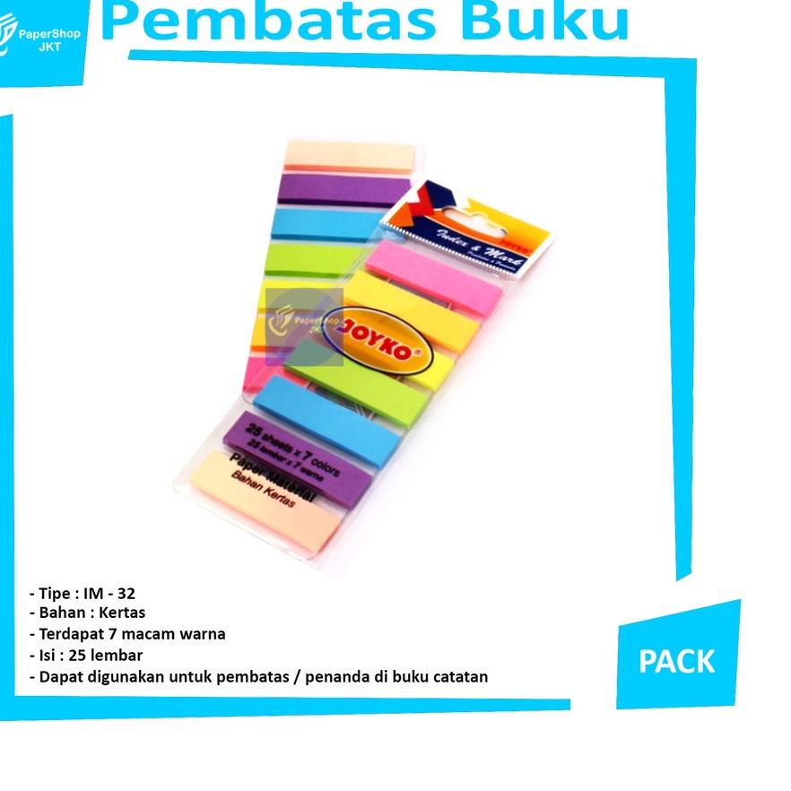 

COD | TD4 | JOYKO - Pembatas Buku IM 32 Index Mark - Pad