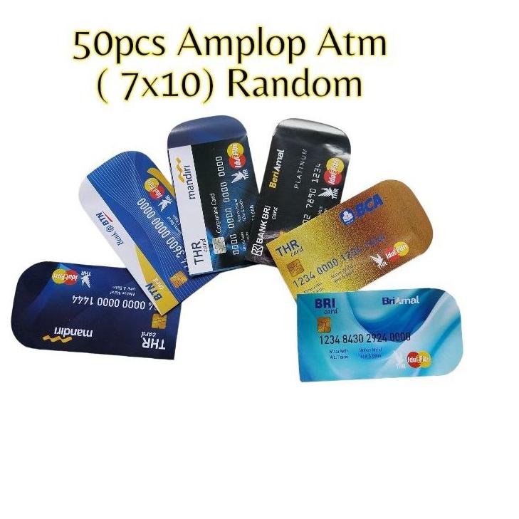 

Diskon | FG2 | amplop isi 50 lembar /ampau lebaran karakter atm medium