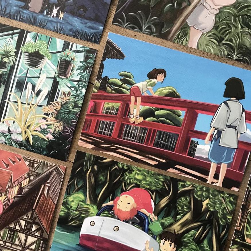 

Terbaru | KF7 | LYREARTS Ghibli Movies Postcard / Kartu Pos 01/02