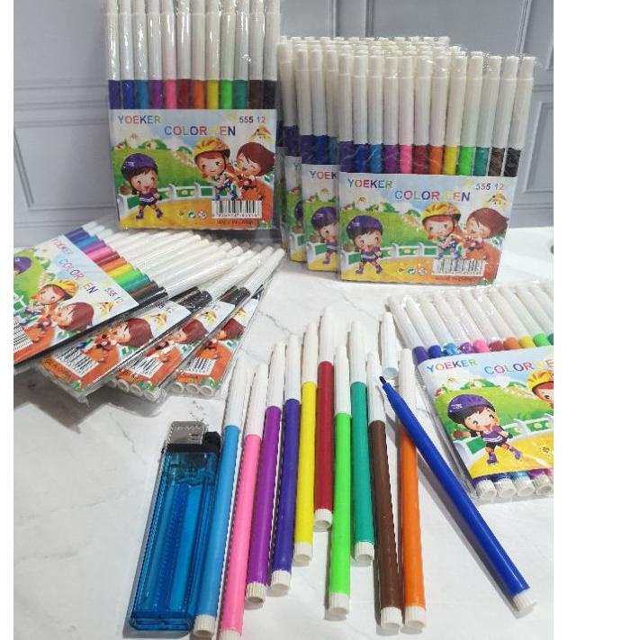 

Discount | KI3 | SPIDOL 12WARNA MURAH/spidol fancy/spidol snowman