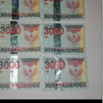 

COD | TD4 | Materai 3000 Rupiah Tahun 2006-2009