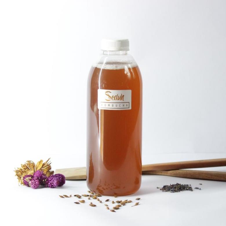 

Baru - 1 Liter Seduh Kombucha, Kombucha Tea Literan !!