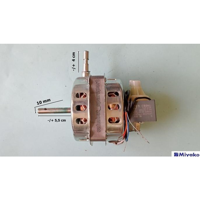 =+=+=+] DINAMO MOTOR KIPAS ANGIN MIYAKO TORNADO KDB-18" ORIGINAL