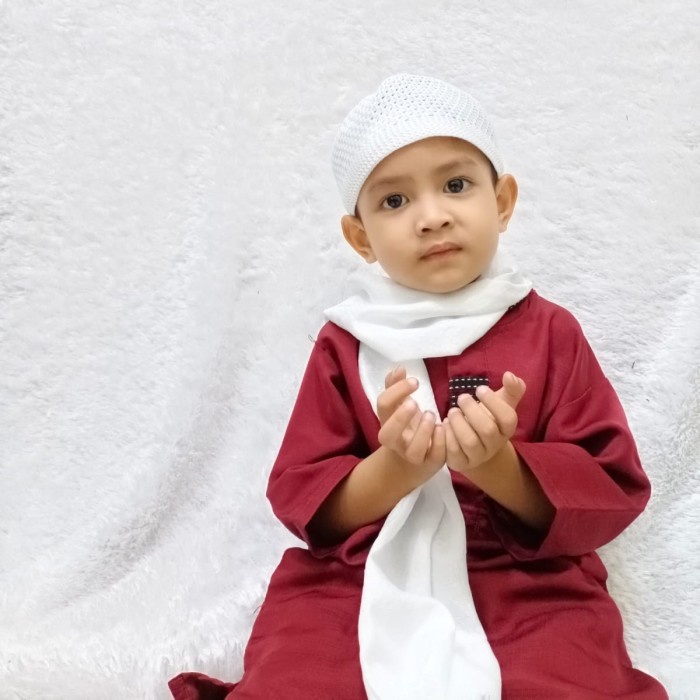 Sorban sorban anak instan putih(F1T5) Sorban Terompah Sorban Tenun ORIGINAL Sorban Arab Surban Kashm