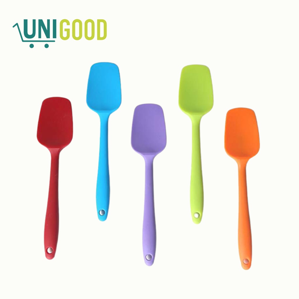 UNIGOOD - Spatula Sendok Sekop Silikon Sulit Scraper Tahan Panas Food Grade