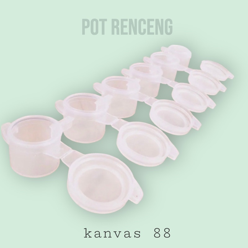 

Pot Cat Renteng 3ml/5ml 6 Tabung CoCok Untuk Paint By Number Kanvas Lukis Media Lukis
