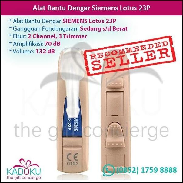 [Ready Stock] Alat Bantu Dengar Siemens Lotus 23P