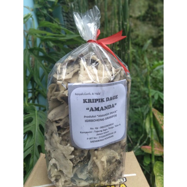 

keripik Dage Amanda 1kg/ renyah,asin,gurih,halal(free bubble wrap)