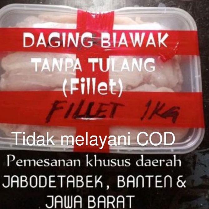 

12.12 ✨Promo✨ Daging Biaawak Fillet Tanpa Tulang 1kg. Obat gatal kulit, Alergi !