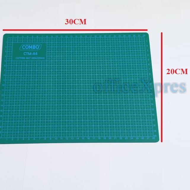 

jxvi -61 Alat Pemotong Cutting Mat / Alas Tatakan Potong kertas A4 Combo / Alas Potong / Cutting Mat A4 BWW